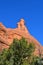 Towering Rock Formation in Beautiful Sedona Arizona