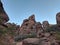 Towering rocks at Valley of Fire, Nevada