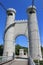 Towers of the bridge of the Caille, France