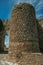 Towers beside the doorway of Evoramonte