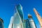 Towers of International Business Center Moscow-City