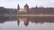 Towers of the Kremlin of Veliky Novgorod, cloudy April day. Russia