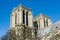 Towers of the Notre Dame Cathedral in Paris