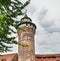 Towers of Nuremberg Castle in Nuremberg, Germany