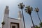 Towers of Saint Peter`s cathedral in Rabat