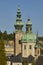 Towers of sankt Peter cathedral in Salzburg, Austria.