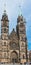 Towers of St. Sebaldus Church in Nuremberg, Germany