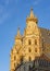 Towers of St. Stephen`s cathedral on Stephansplatz square in Vienna, Austria