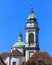 Towers of the St. Ursus cathedral in the city of Solothurn, Switzerland