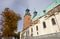 Towers and statues of the Basilica Archdiocese