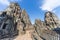 Towers and upper terrace of Prasat Bayon temple