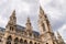 Towers of Vienna City hall, Austria