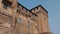 Towers and walls of Saint George castle in Mantua