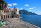 Town Atrani, Peninsula of Sorrento, Campania, Gulf of Salerno, Italy, Europe