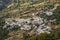 The town of Bubion in the Alpujarra Spain