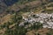 The town of Bubion in the Alpujarra Spain