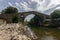 Town of Cangas de Onis in Asturias Spain