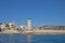 Town of Cassis seen from the sea