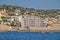 Town of Cassis seen from the sea