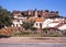 Town with castle, Silves, Portugal.