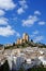 Town with castle, Velez Blanco, Spain.