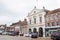 The town centre in Blandford Forum, Dorset, United Kingdom