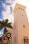 Town clock of Philipsburg, St. Maarten, Caribbean