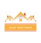 Town Community Real estate houses logo