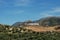 Town and countryside, Zahara de la Sierra, Spain.