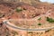 Town in Dades Valley, Morocco