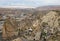 Town Goreme in Cappadocia, Turkey