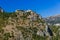 Town Gourdon in Provence France