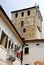 Town hall and ancient tower in PortobuffolÃ¨ in the province of Treviso in the Veneto (Italy)