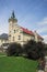 Town hall in Branna, Czech Republic