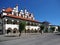 Town hall and church in Levoca