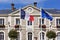 Town hall in Etretat - French seaside resort