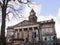 The Town Hall in Lancaster England is a classical Greek style building in the Centre of the City