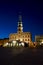 Town Hall at night, Main Square & x28;Rynek Wielki& x29;, Zamosc, Poland