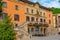 Town hall in the old town of Ripoll, Spain