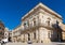 Town Hall Palazzo del Vermexio Municipio at Piazza Duomo square on Ortigia island of Syracuse in Sicily in Italyold