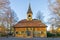 Town hall in Sigtuna - winter view