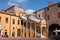 Town Hall Square in Ferrara, Italy