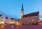 Town Hall Square in Tallinn, Estonia