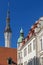 Town hall tower. Old Tallinn, Estonia