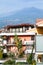 Town houses on street in Giardini Naxos