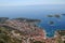 Town of Hvar from air