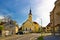 Town of Ivanec church view, Zagorje region of Croatia