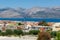 The town of Lixouri and Argostoli Gulf, Cephalonia, Greece