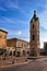 Town old Jaffa clock tower Israel street sky