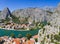 Town Omis in Croatia